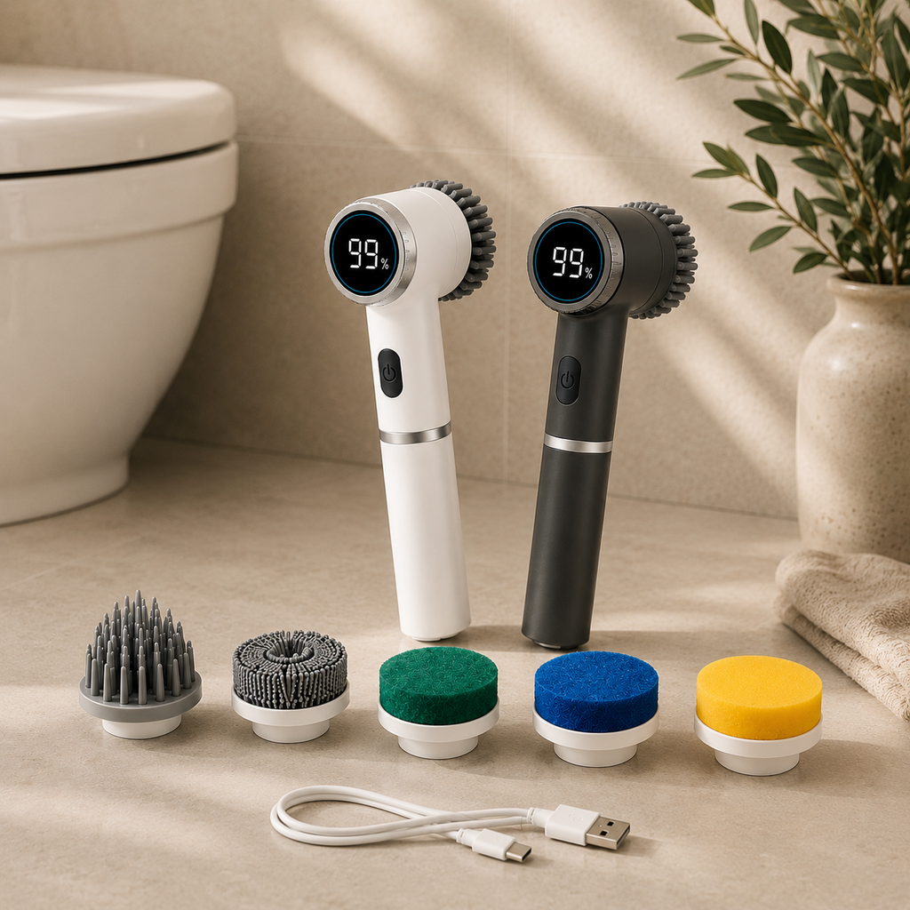 Tidora SpinScrub Pro™ Cordless Electric Scrubber