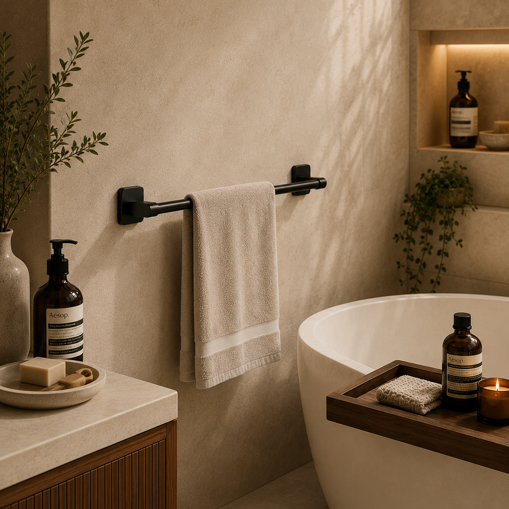 TIDORA™ No-Drill Towel Bar
