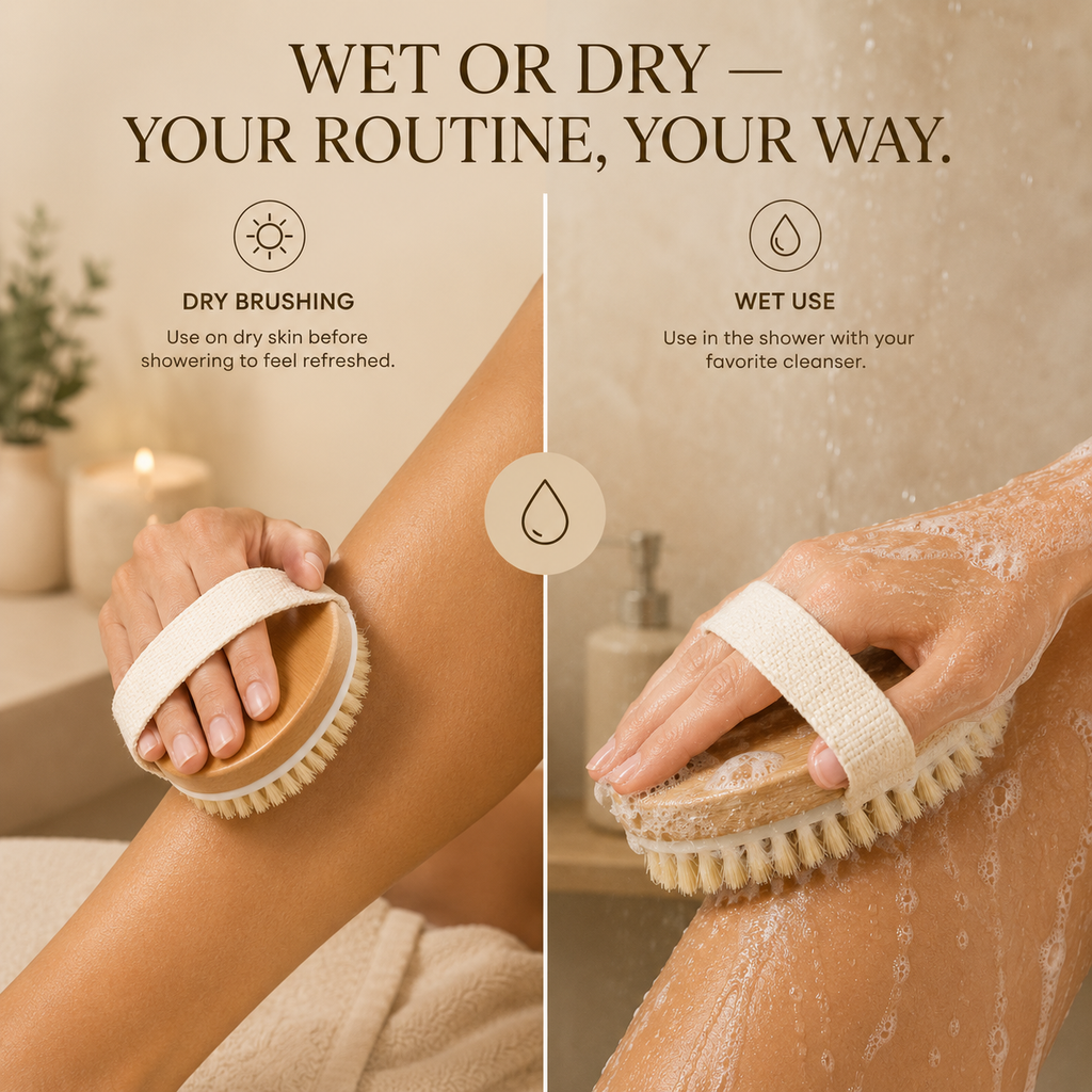 TIDORA™ Natural Body Brush