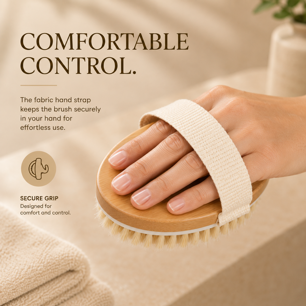 TIDORA™ Natural Body Brush