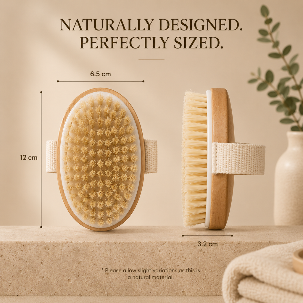TIDORA™ Natural Body Brush