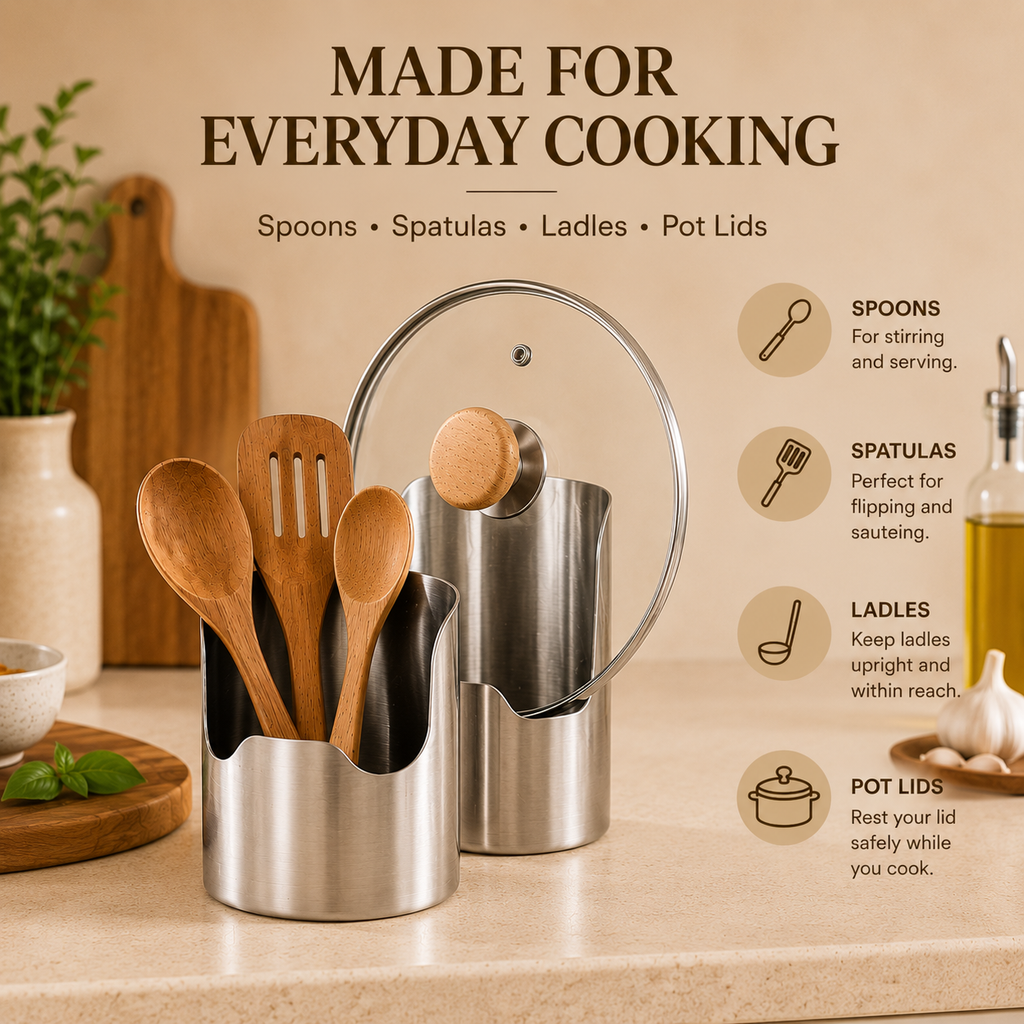 TIDORA™ DuoRest Utensil & Lid Holder
