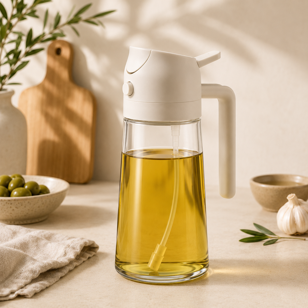 Tidora PourMist™ 2-in-1 Oil Sprayer & Dispenser